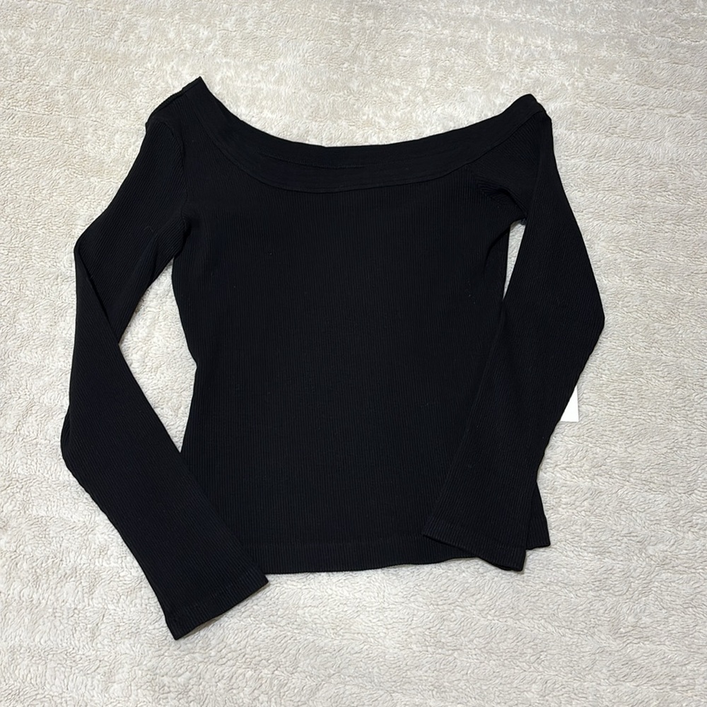 Citizens of Humanity Wren Off the Shoulder top - Picture 2 of 4